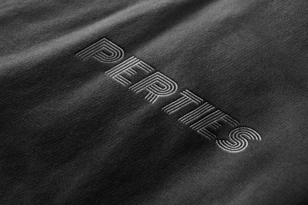 Perties Embroidered