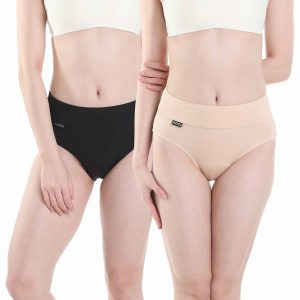 PERTIRS MYIA Black and Nude