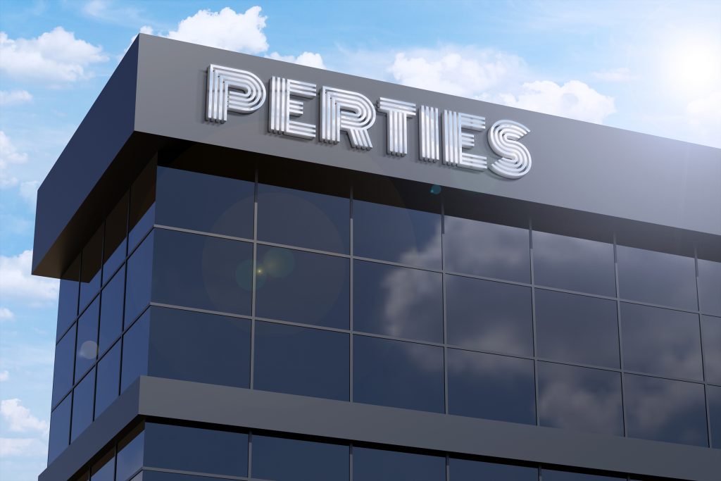 Perties Sign